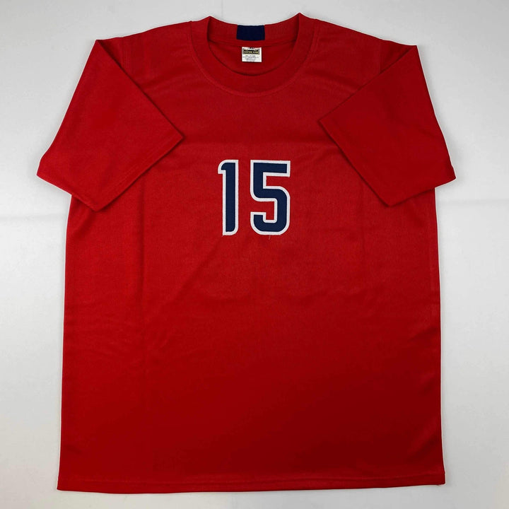 Autographed/Signed Megan Rapinoe Red Soccer United States USA Jersey JSA COA