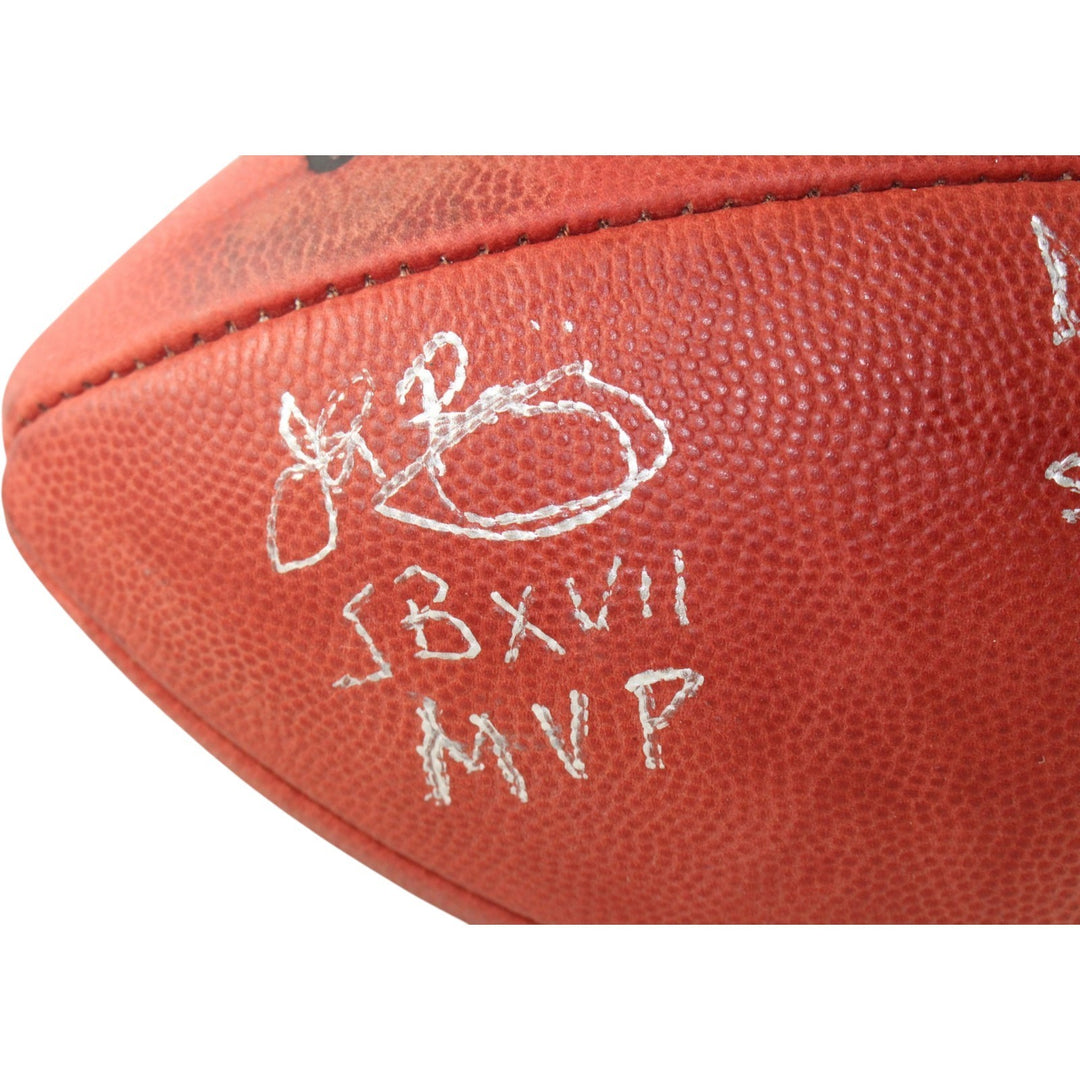 Riggins Rypien Williams Signed Washington Redskins Football AS IS Beckett 35611
