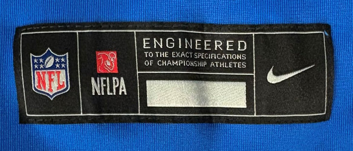 Sam LaPorta Signed Detroit Lions Blue Nike Game Replica Jersey BAS ITP