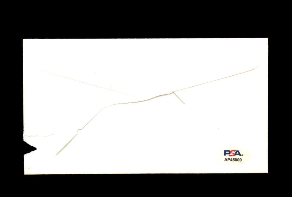 Joe McCarthy PSA DNA Signed 1969 Centennial First Day Cover Cache FDC Autograph