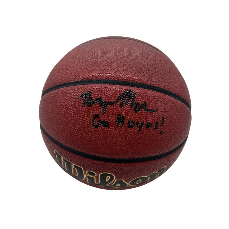 Bryson Mozone Georgetown Hoyas Autographed NCAA Wilson Replica Basketball Inscribed "Go Hoyas!" (CX Auth)