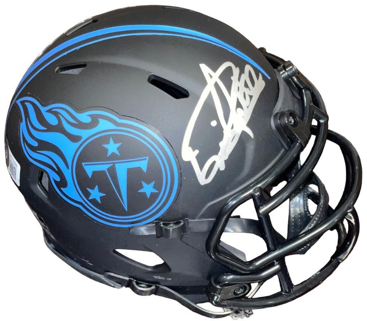 Derrick Henry signed Tennessee Titans Eclipse Speed Mini Helmet #22 - Beckett QR
