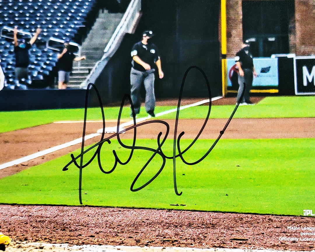 Fernando Tatis Jr. Signed 16x20 Photo San Diego Padres Bat Flip Beckett