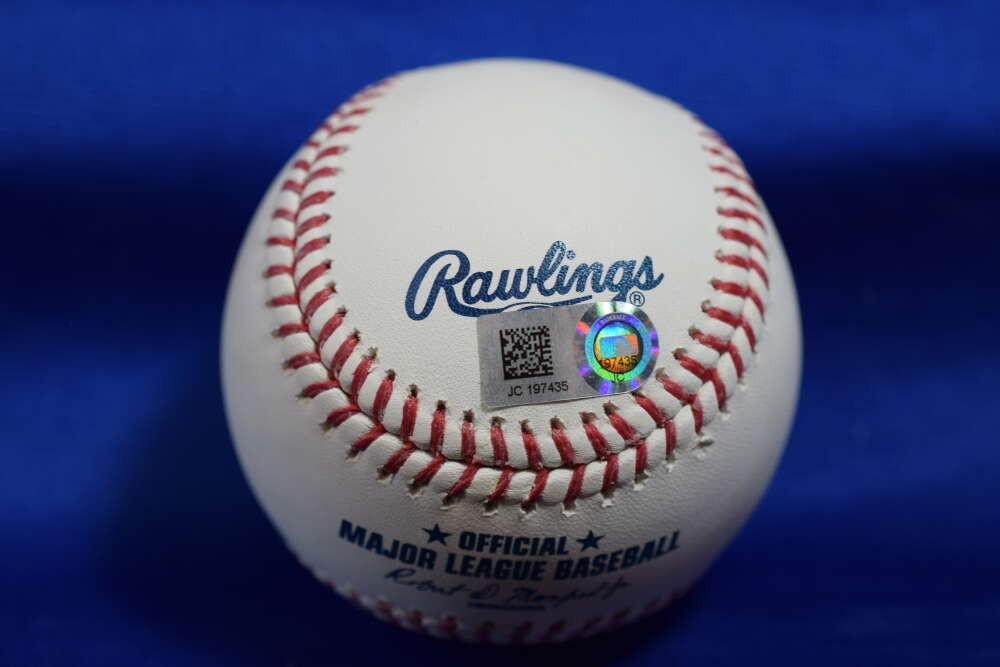 Brett Gardner MLB Authentic COA Autograph Major League OML Signed Baseball 7