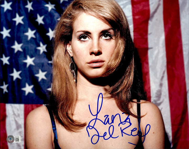 Lana Del Rey Autographed Signed 11x14 Photo Signer Beckett BAS #AC95482