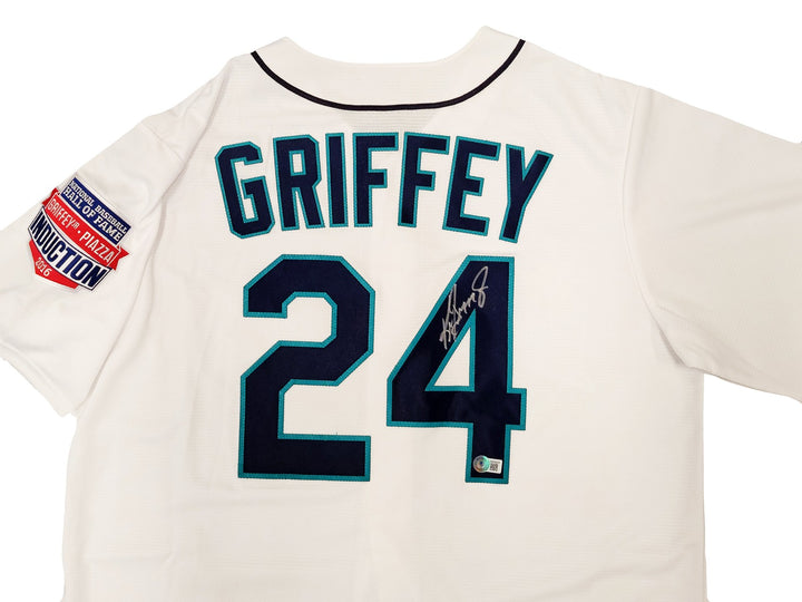 Seattle Mariners Ken Griffey Jr. Signed White Nike Cooperstown Edition Jersey