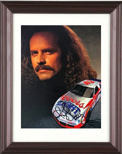 Kyle Petty signed 1995 NASCAR Racing Coors Light 8x10 Photo Framed - COA