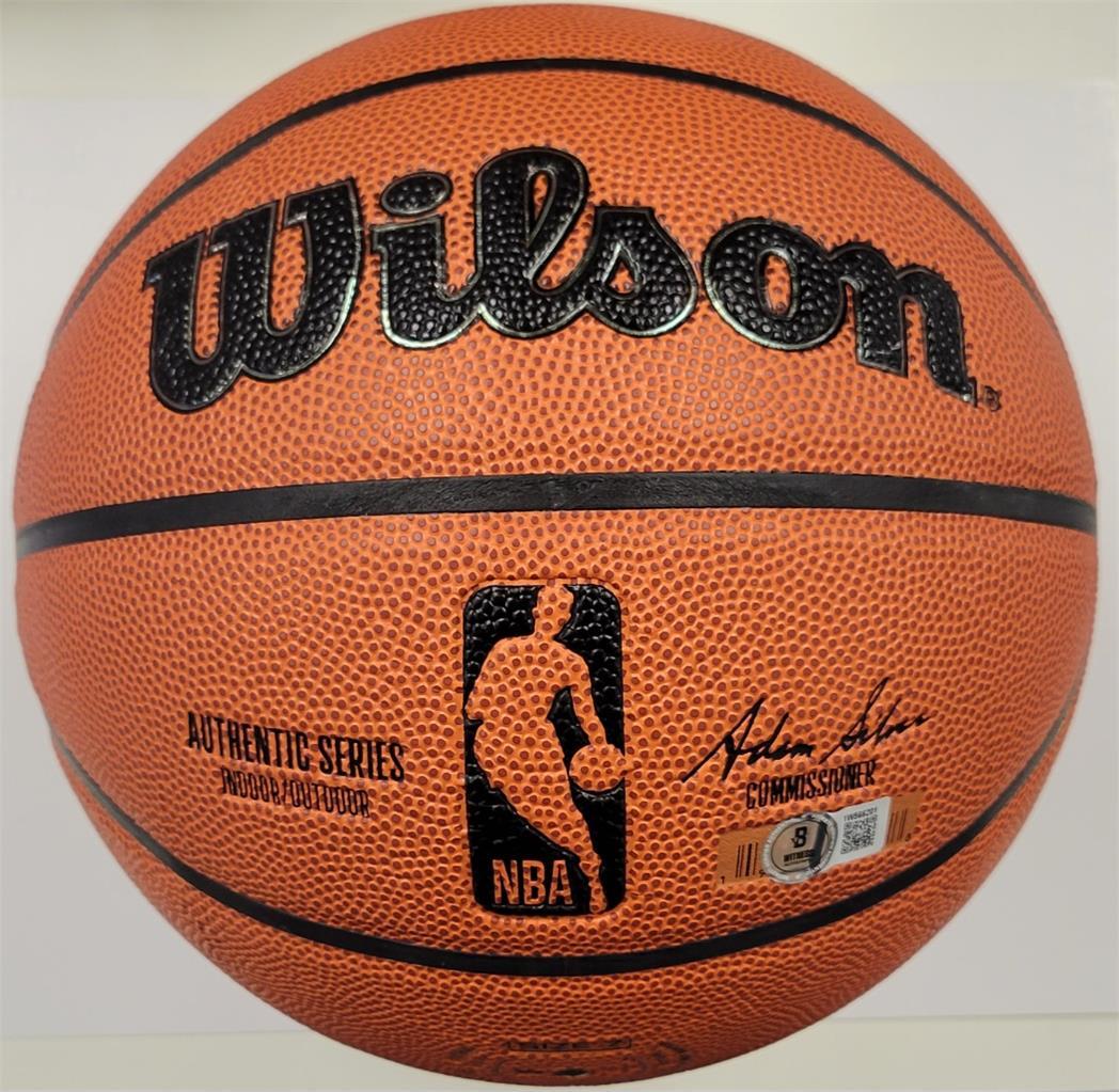 Domantas Sabonis signed Wilson Replica NBA Basketball autograph ~ BAS Beckett