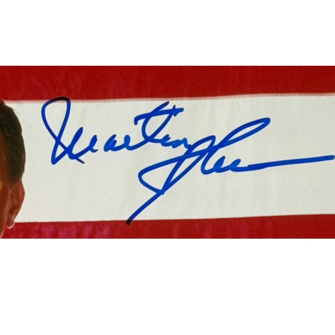 Martin Sheen Autographed/Signed The West Wing 11x14 Photo Beckett 54369