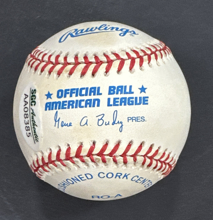BROOKS ROBINSON SIGNED AL BASEBALL Mint HOF 83 Autograph Orioles Sgc Coa