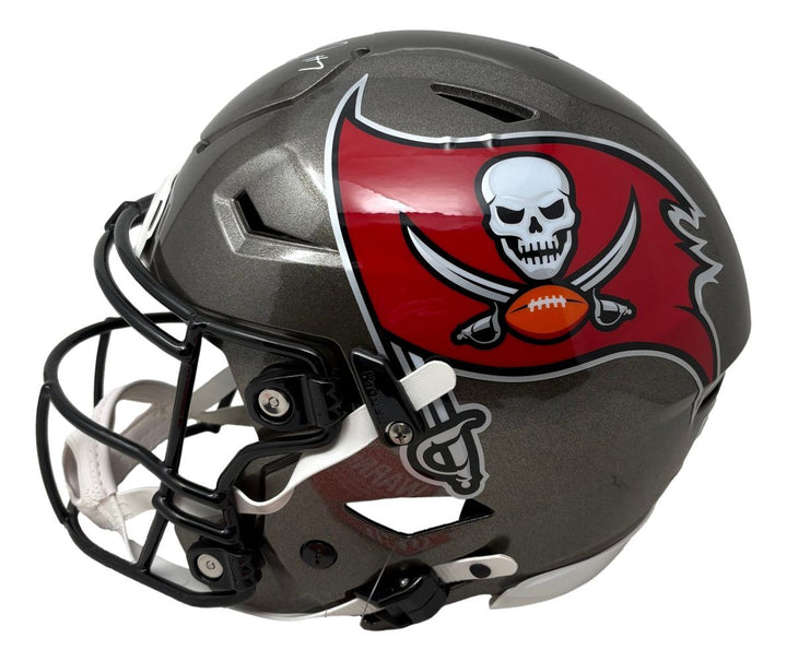 Bucky Irving Signed Tampa Bay Buccaneers FS Authentic SpeedFlex Helmet BAS