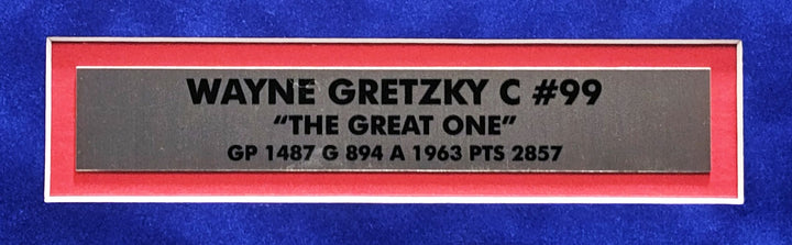 Wayne Gretzky Auto Framed 16x20 Photo Rangers 99 Final Assist Fanatics UDA Holo