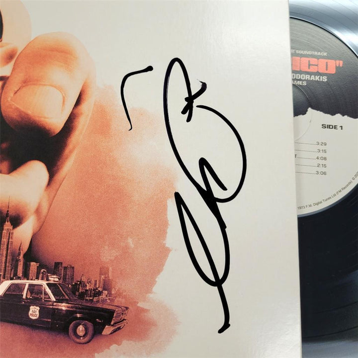 Al Pacino autograph signed Serpico LaserDisc Cover ~ Beckett BAS Holo