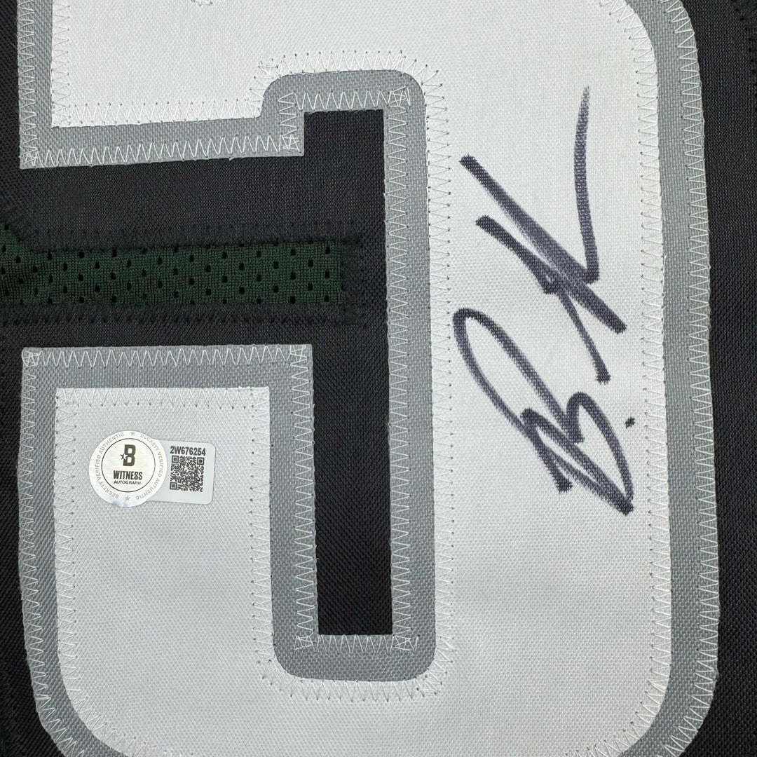 Autographed/Signed Brandon Graham Philadelphia Green Jersey Beckett BAS