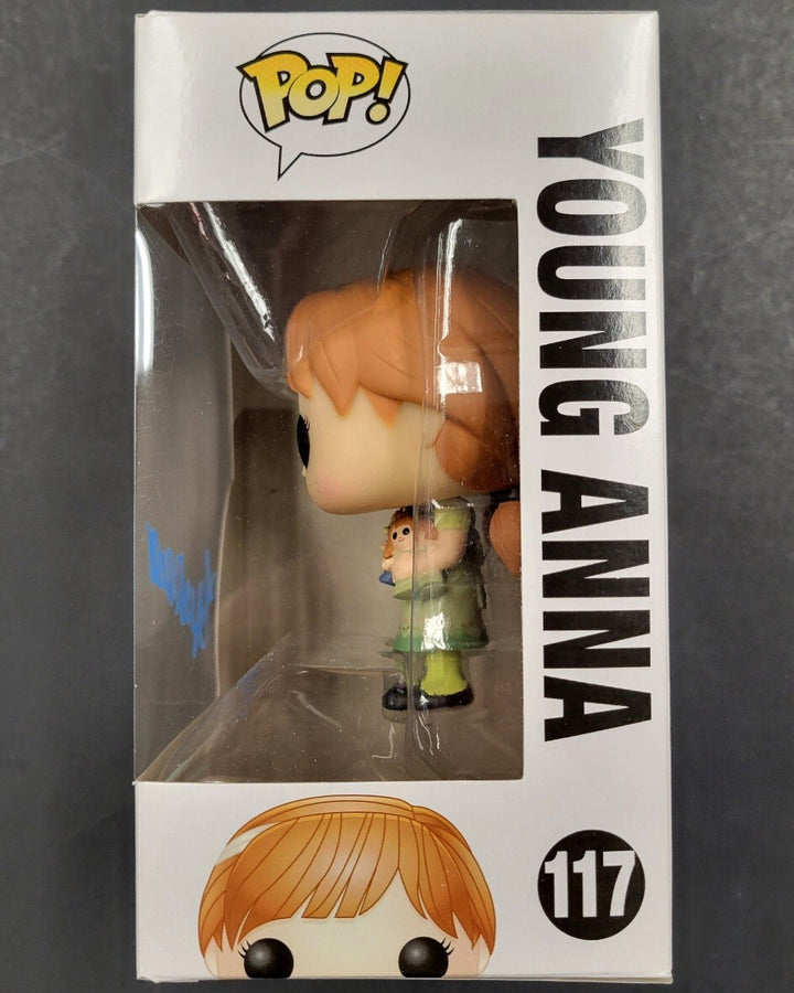 Kristen Bell autograph signed Disney Frozen Young Anna Funko POP ~ PSA/DNA COA
