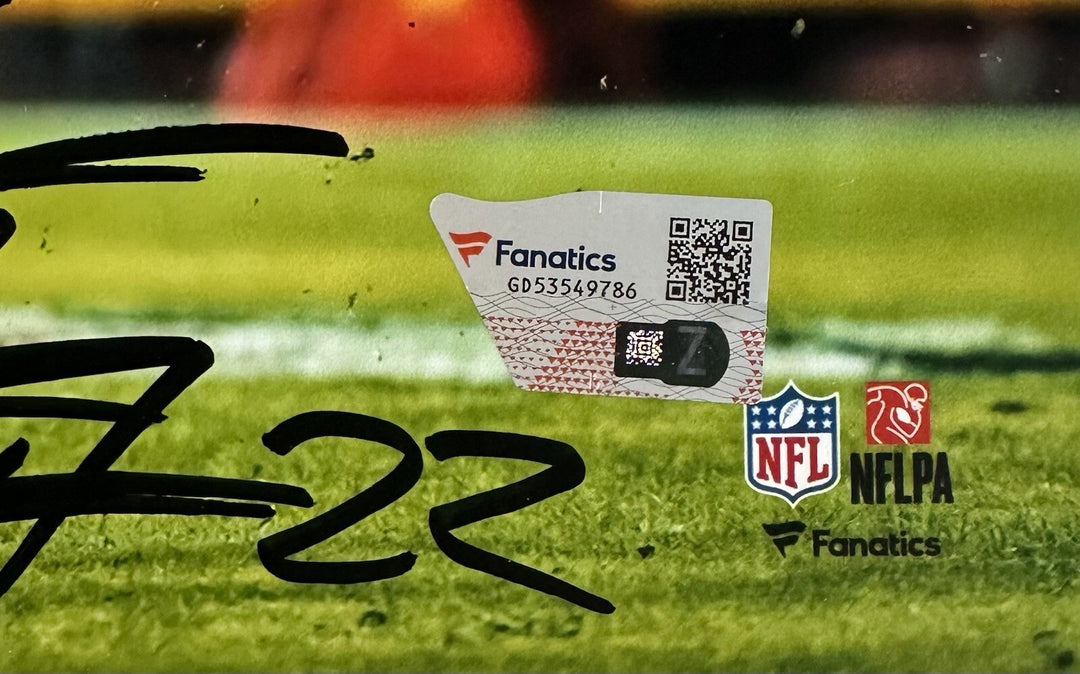 Najee Harris Signed 8x10 Framed Photo Steelers Mint Autograph Fanatics COA