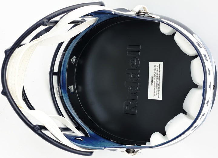 Earl Thomas Auto Seahawks Blue Full Size Speed Replica Helmet Beckett Witness