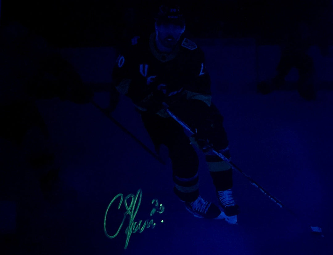 Chandler Stephenson Vegas Golden Knights Glow in the Dark Signed 11x14 Photo IGM