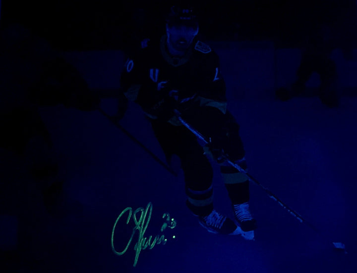 Chandler Stephenson Vegas Golden Knights Glow in the Dark Signed 11x14 Photo IGM