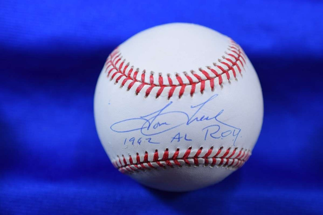 Tom Tresh PSA DNA Autograph American League OAL Signed Baseball 1962 AL ROY