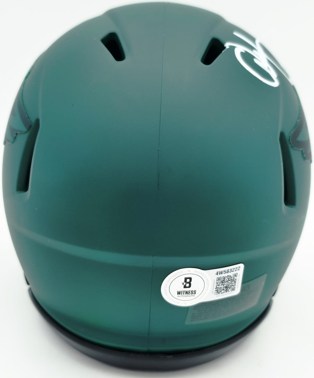 Alshon Jeffery Signed Philadelphia Eagles Rave Green Speed Mini Helmet Beckett