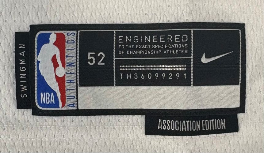 Jaylen Brown Signed Boston Celtics White Nike Swingman Jersey BAS