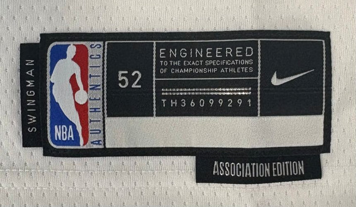 Jaylen Brown Signed Boston Celtics White Nike Swingman Jersey BAS