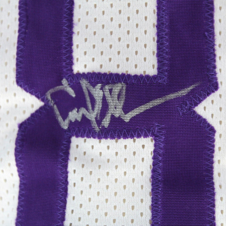 Purple People Eaters Autographed Minnesota Vikings White Jersey BAS COA Signed