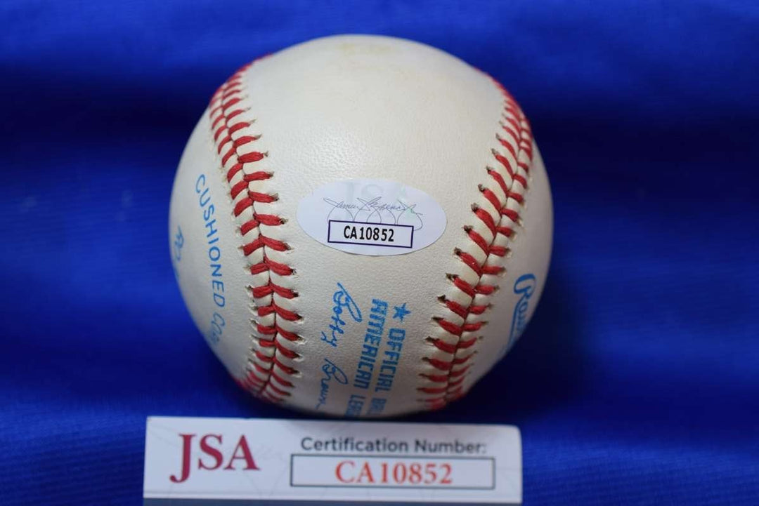 Joe Sewell JSA COA Autograph OAL American League Signed Baseball