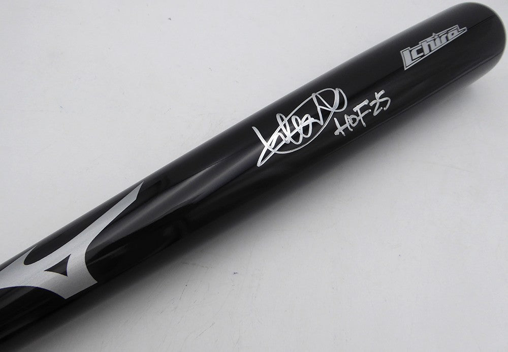 Ichiro Suzuki Auto Mizuno Bat Seattle Mariners "HOF 25" Fanatics Holo #PX331031