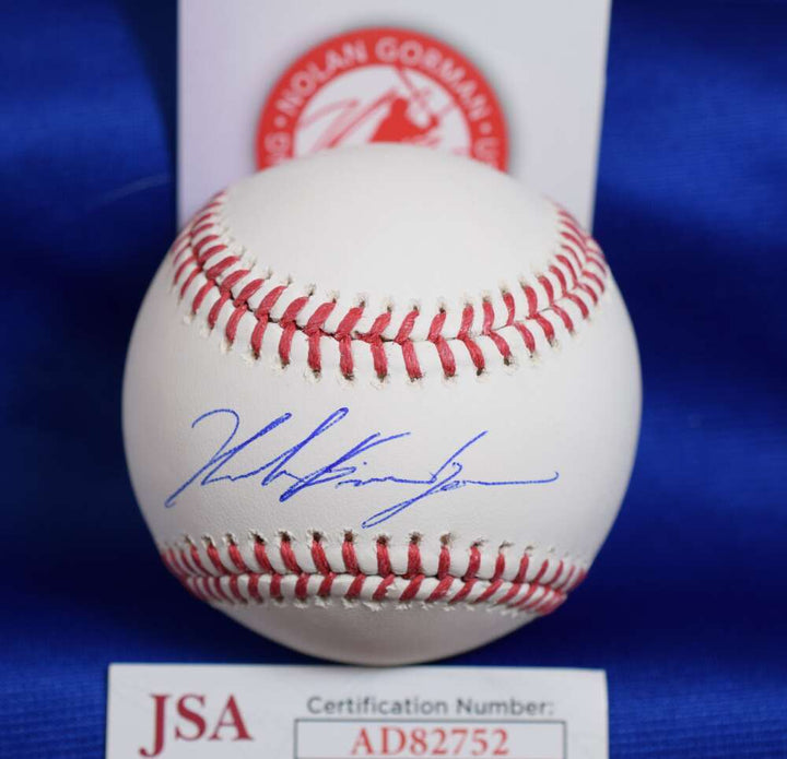 Nolan Gorman JSA COA Autograph Major League OML Signed Baseball