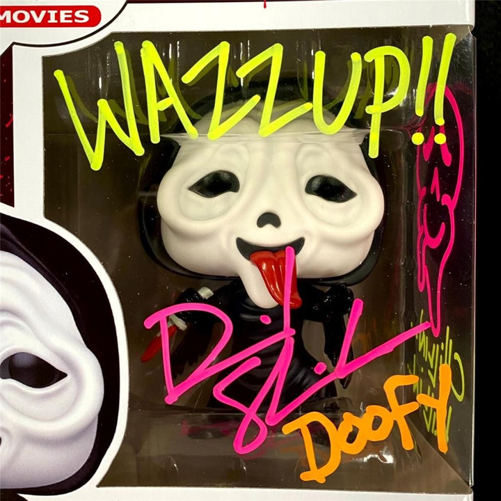 David Sheridan signed inscribed Doofy Scary Movie Ghost Face Funko Pop auto JSA