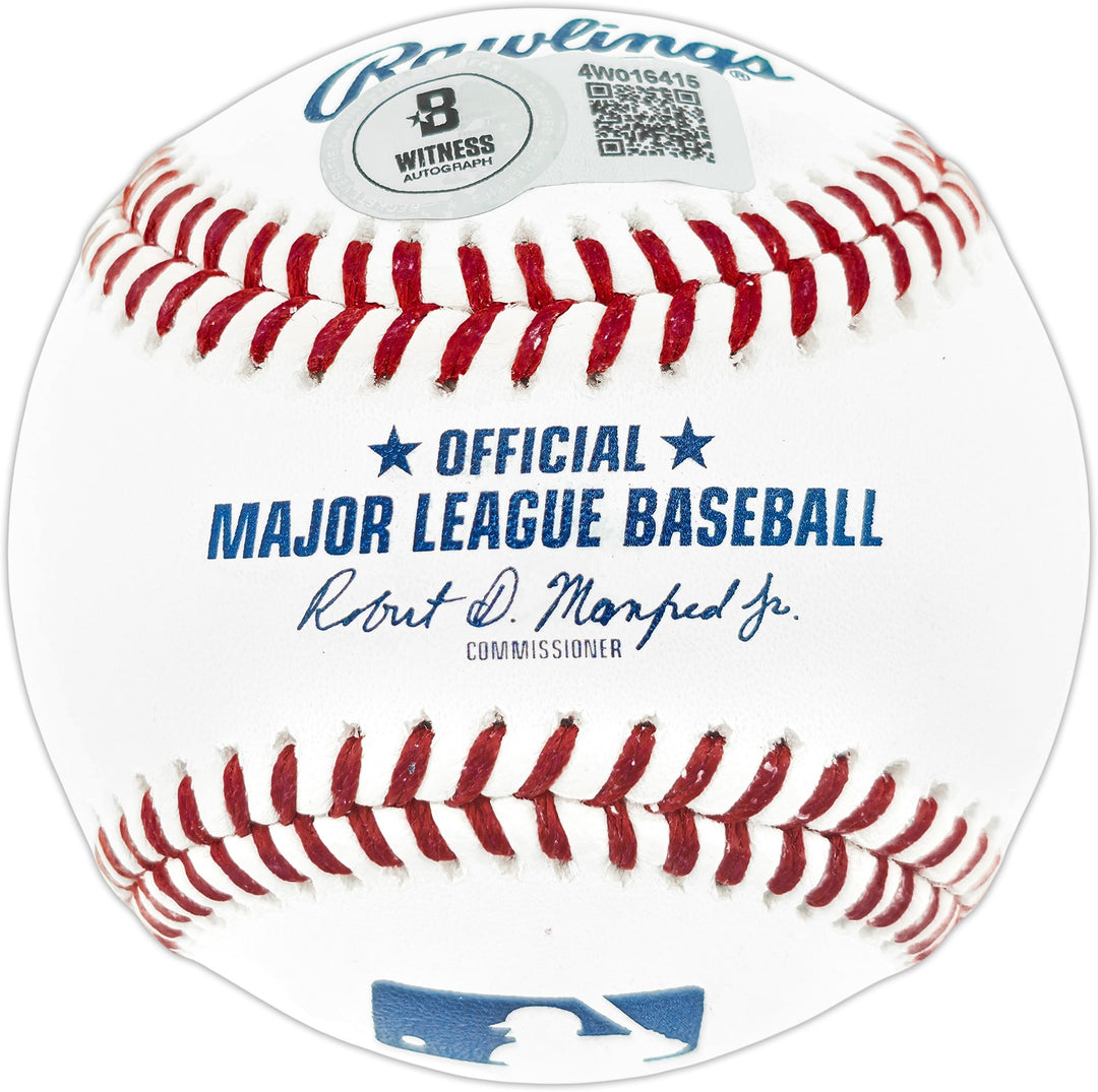 John Kruk Signed MLB Baseball Philadelphia Phillies Beckett Witness