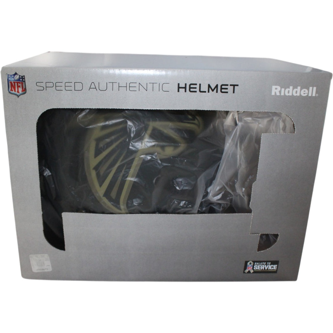 Deion Sanders Autographed Atlanta Falcons Authentic 25 STS Helmet Beckett 55247