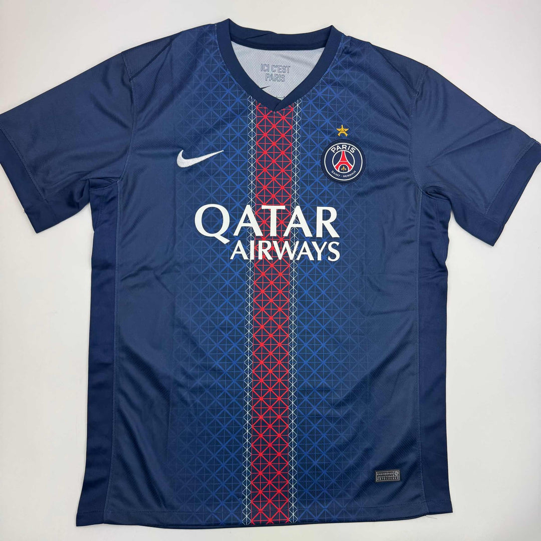 Autographed/Signed Joao Neves PSG Paris Saint Germain Blue Jersey Beckett COA