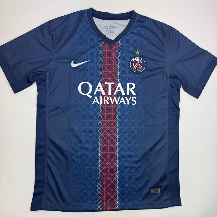 Autographed/Signed Joao Neves PSG Paris Saint Germain Blue Jersey Beckett COA