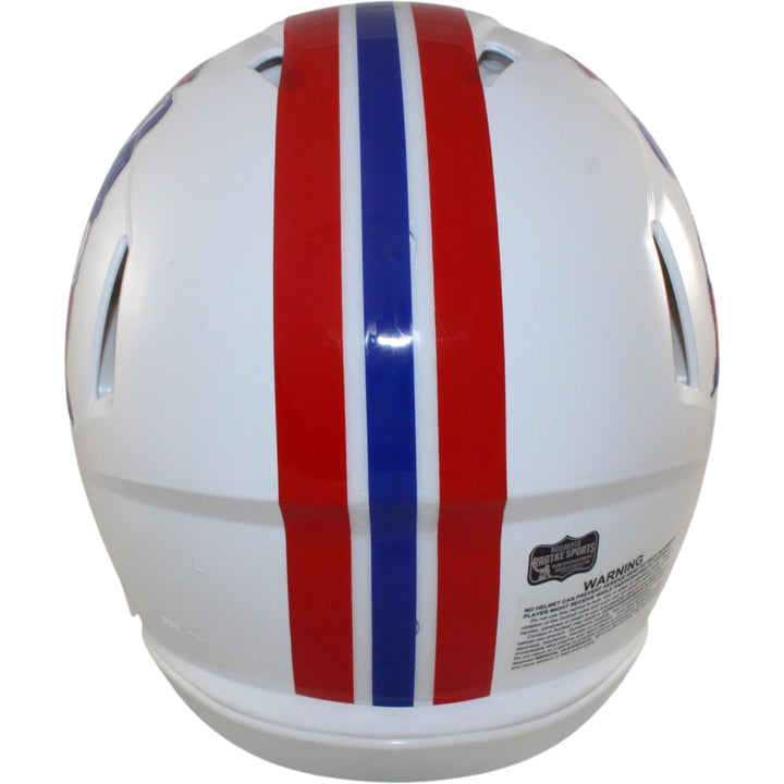 Rob Gronkowski Autographed New England Patriots TB 90-92 Authentic Helmet 55785