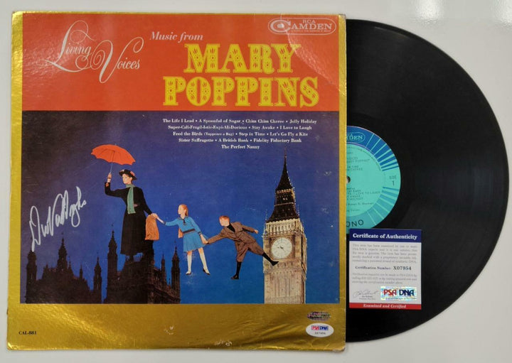Dick Van Dyke signed Mary Poppins Record Album Cover autograph ~ PSA/DNA COA