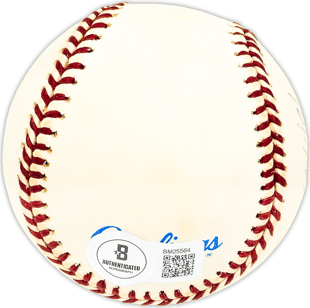 Jack Fisher & Tracy Stallard Autographed Baseball Maris 60th HR Beckett BM25564
