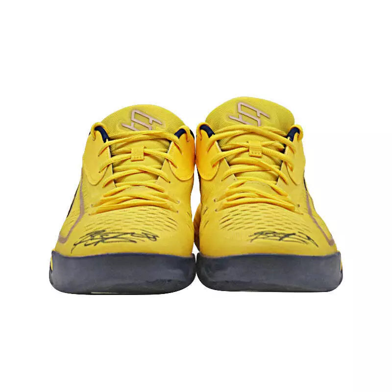 Breanna Stewart Seattle Storm Autographed 2022-23 Turkish League Season Game Worn Pair of Puma Yellow Athlete Exclusive Sneakers (Stewart LOA)