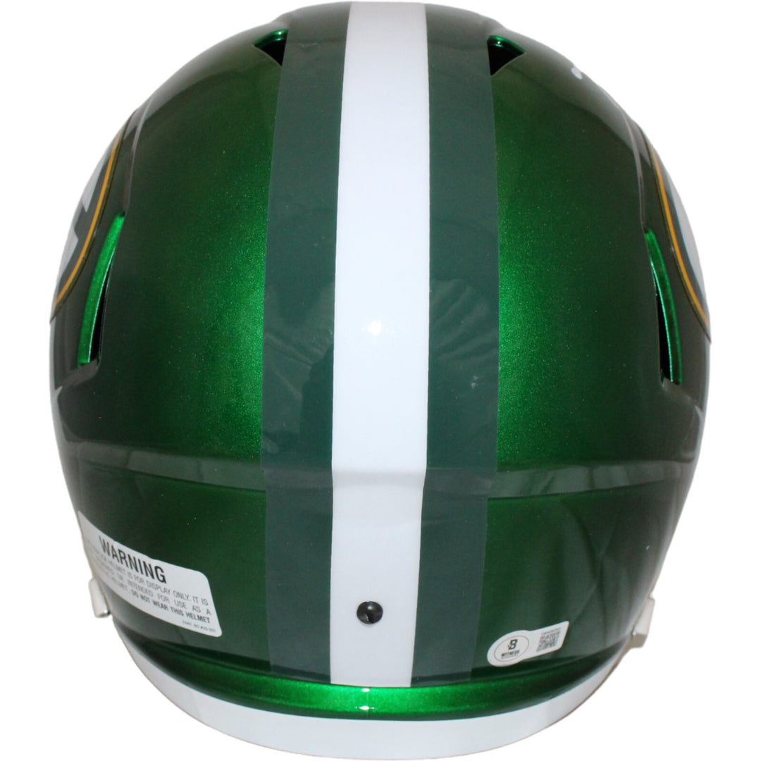 Aaron Jones Autographed Green Bay Packers F/S Flash Helmet Beckett 43841