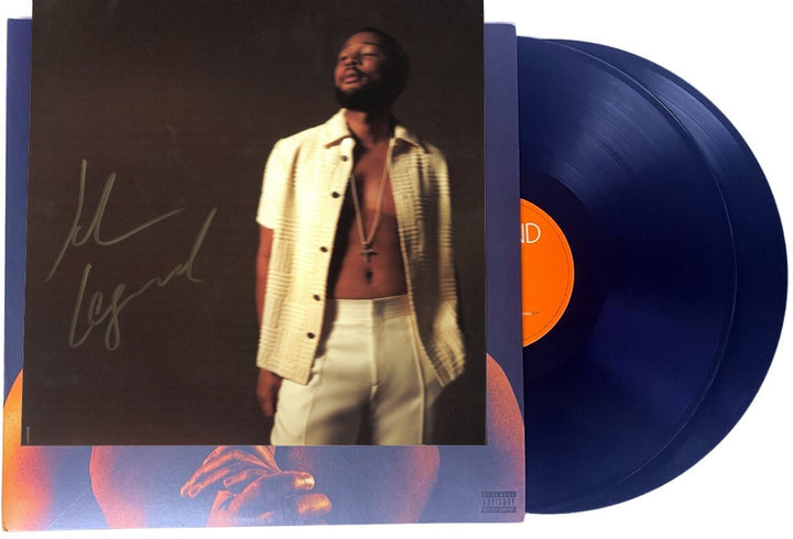 John Legend signed 2022 LEGEND Act 1 & 2 10.5X10.5 Art Card/Album/Double LP