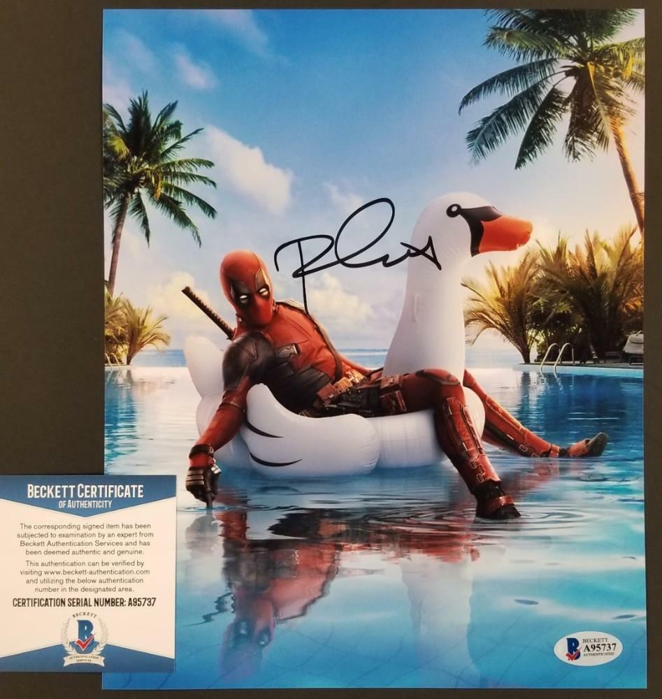 Writer Paul Wernick signed Deadpool 8x10 Photo #6 Autograph ~ Beckett BAS COA