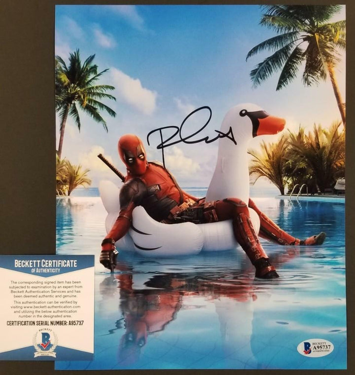 Writer Paul Wernick signed Deadpool 8x10 Photo #6 Autograph ~ Beckett BAS COA