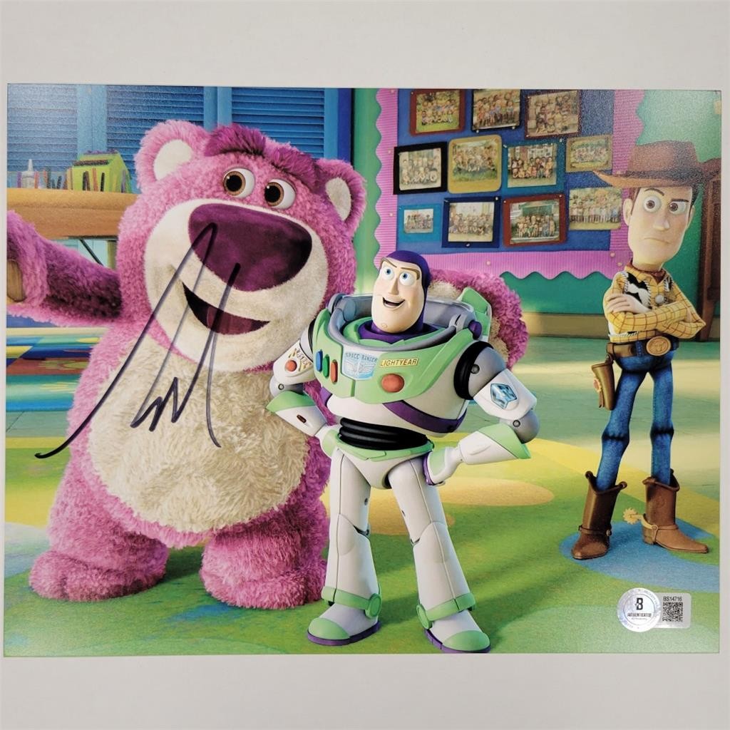 Tim Allen signed Toy Story 8x10 photo Buzz Lightyear autograph (B) ~ Beckett BAS