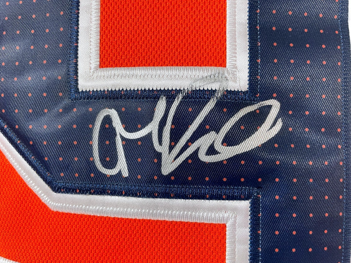 Connor McDavid Autographed Edmonton Oilers Jersey JSA LOA Signed Orange Conor