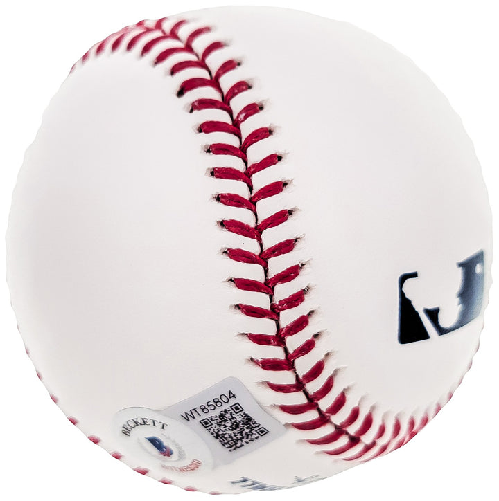 Ryan Howard Auto Signed Baseball Philadelphia Phillies "Phillies 04-16" Beckett