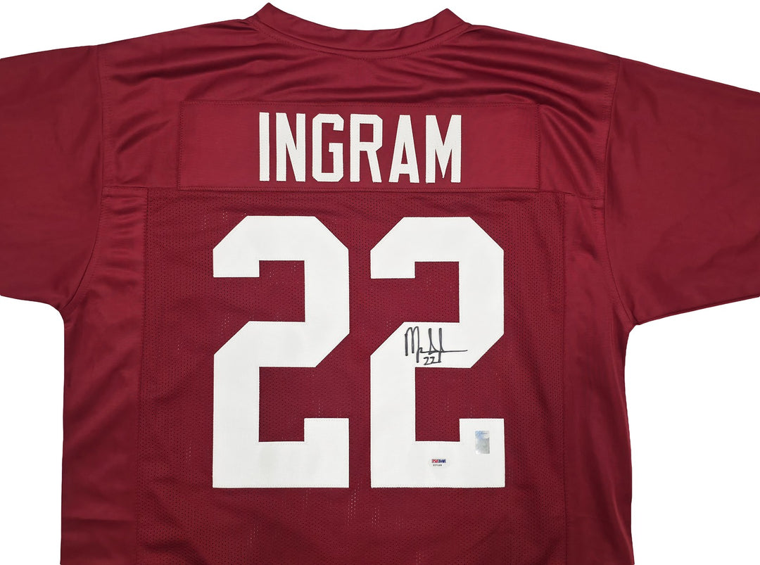 Alabama Crimson Tide Mark Ingram Signed Red Jersey PSA/DNA