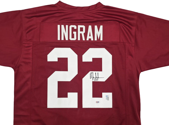 Alabama Crimson Tide Mark Ingram Signed Red Jersey PSA/DNA