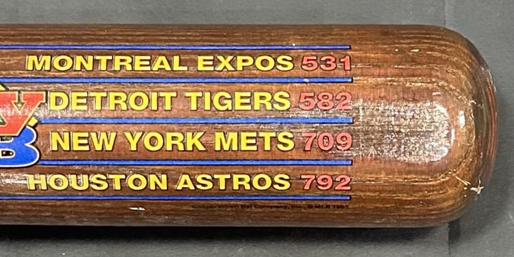 Rusty Staub Signed 500 Hits 4 Teams LE Cooperstown Bat Autograph Mets Astros COA